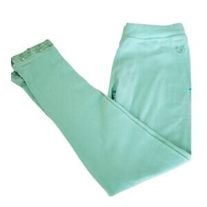 2 FOR $5 SALE Justice Mint Green Sequin And Rhinestone Leggings Size 12